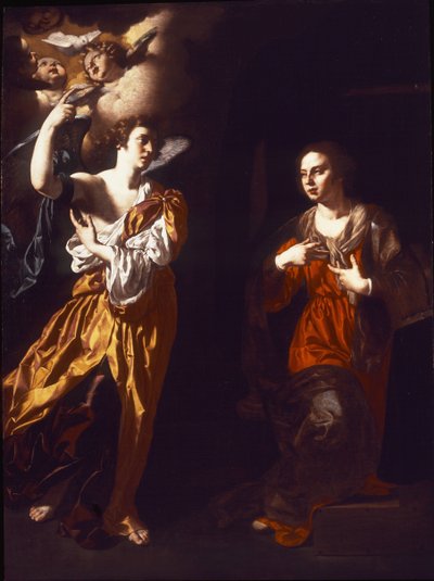 The Annunciation by Paolo Domenico Finoglia